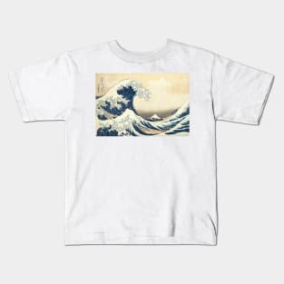 Great Wave Off Kanagawa Kids T-Shirt